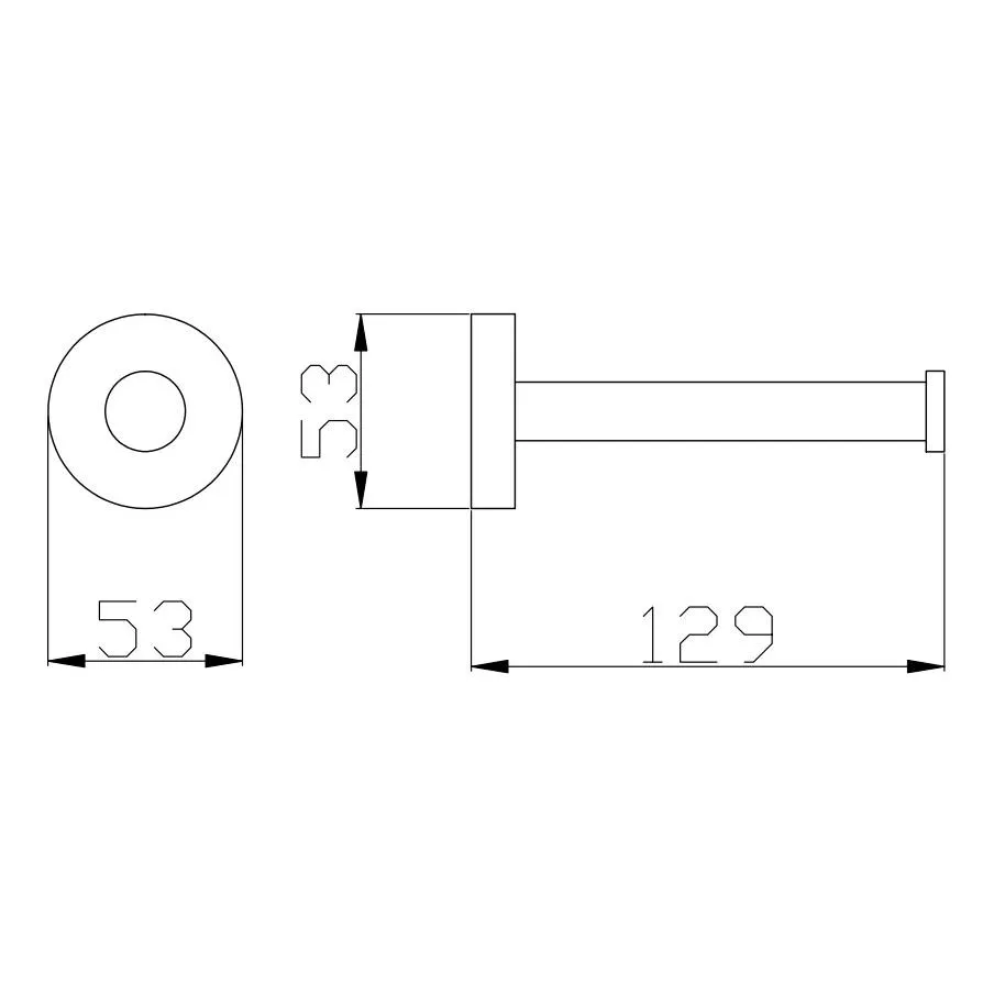 Держатель для туалетной бумаги Rav Slezak COLORADO COA0402, хром
