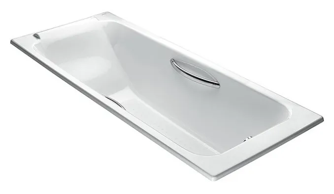 Ванна чугунная Jacob Delafon Parallel (E2949) 150х70 с отверстиями для ручек