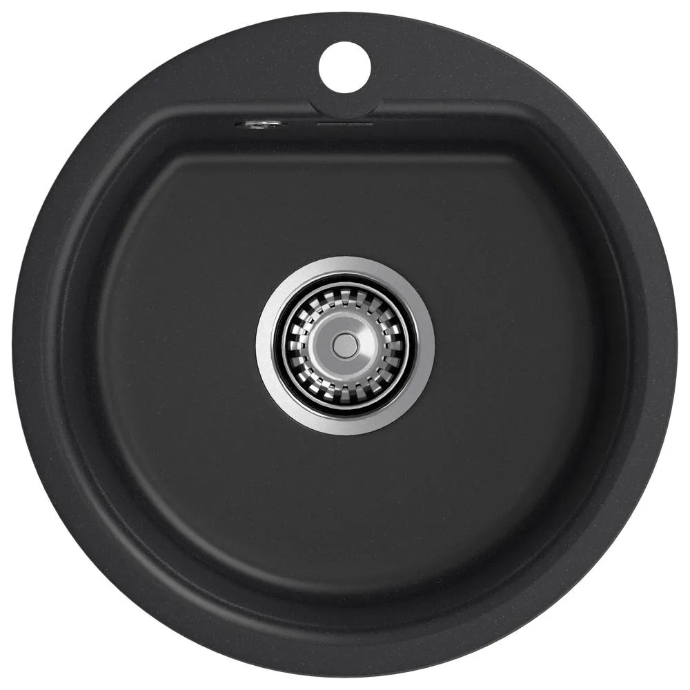 Кухонная мойка GranFest SMART 435, черный