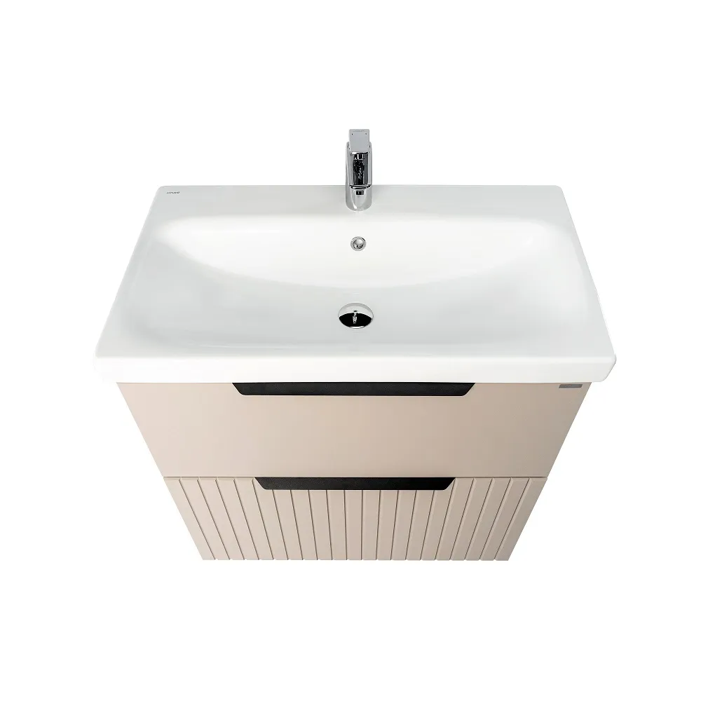 Тумба VIANT "Сицилия" MODUO 80 2 ящика капучино 425x764x820 (VSIC80MDCAP-T2Y)