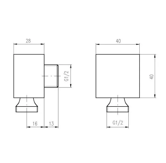 Шланговое подключение Rav Slezak MD0022Z