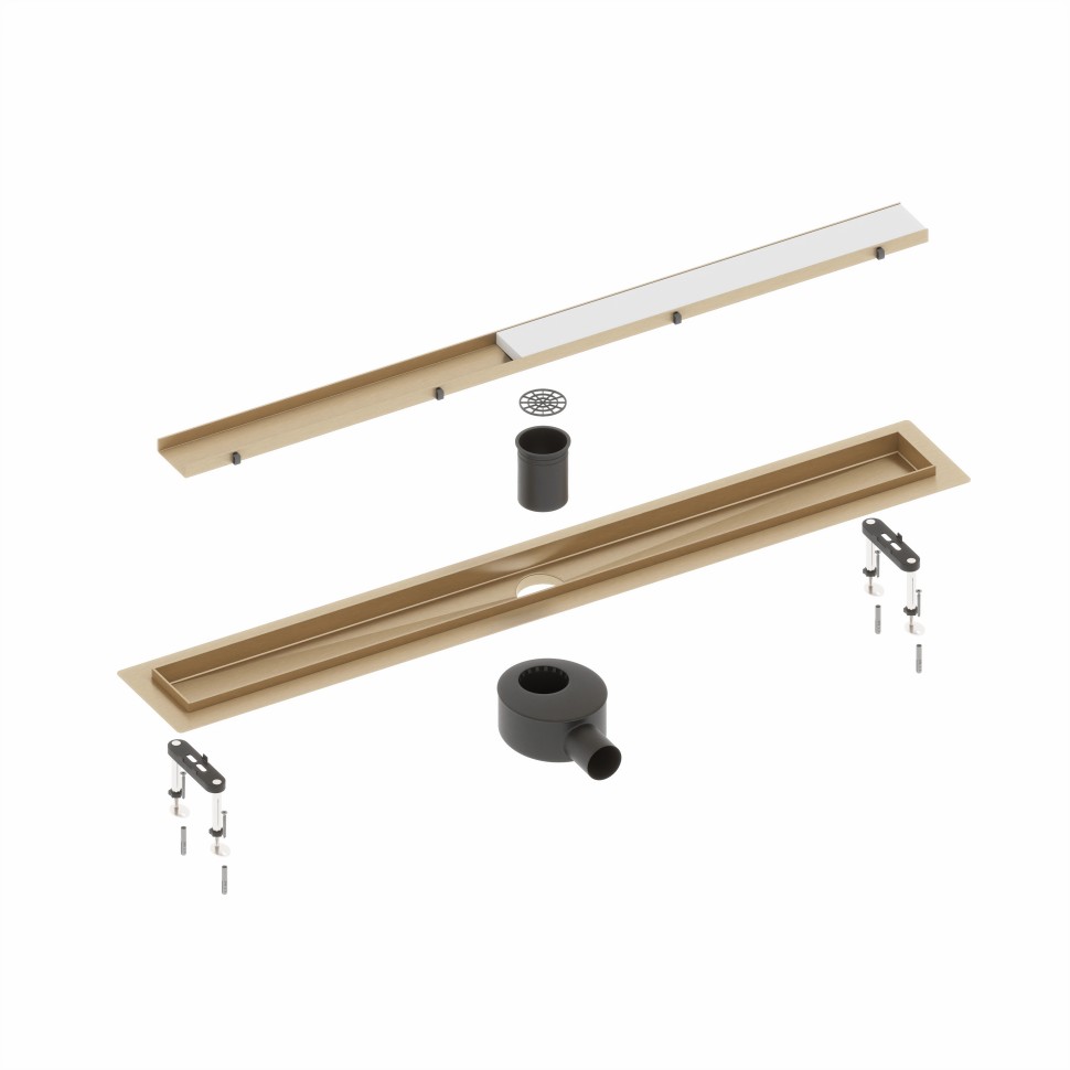 Душевой лоток TIMO Drain System 600 с двусторонней панелью 