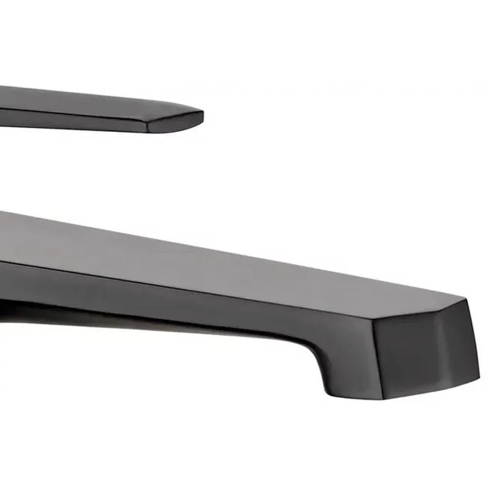 Смеситель для раковины высокий Grocenberg GB3025BL, черный