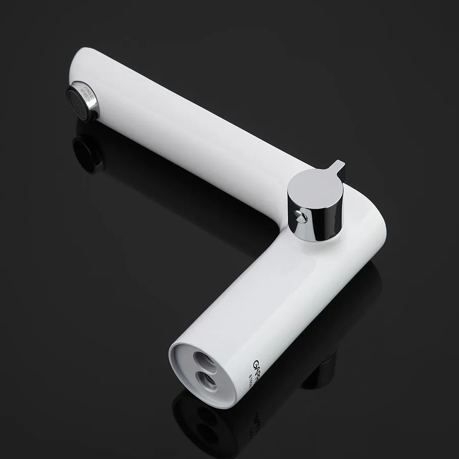 Смеситель на борт ванны GAPPO G1148, белый