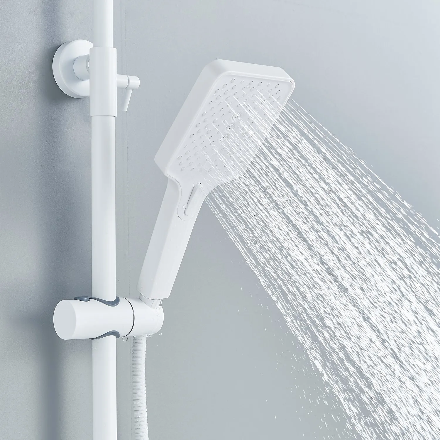 Душевая система Shevanik S6136C, белый