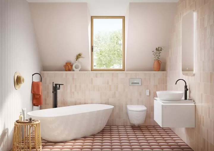 Смывная клавиша Villeroy & Boch ViConnect 200M, ProActive+ (922311LC) (нержавеющая сталь)