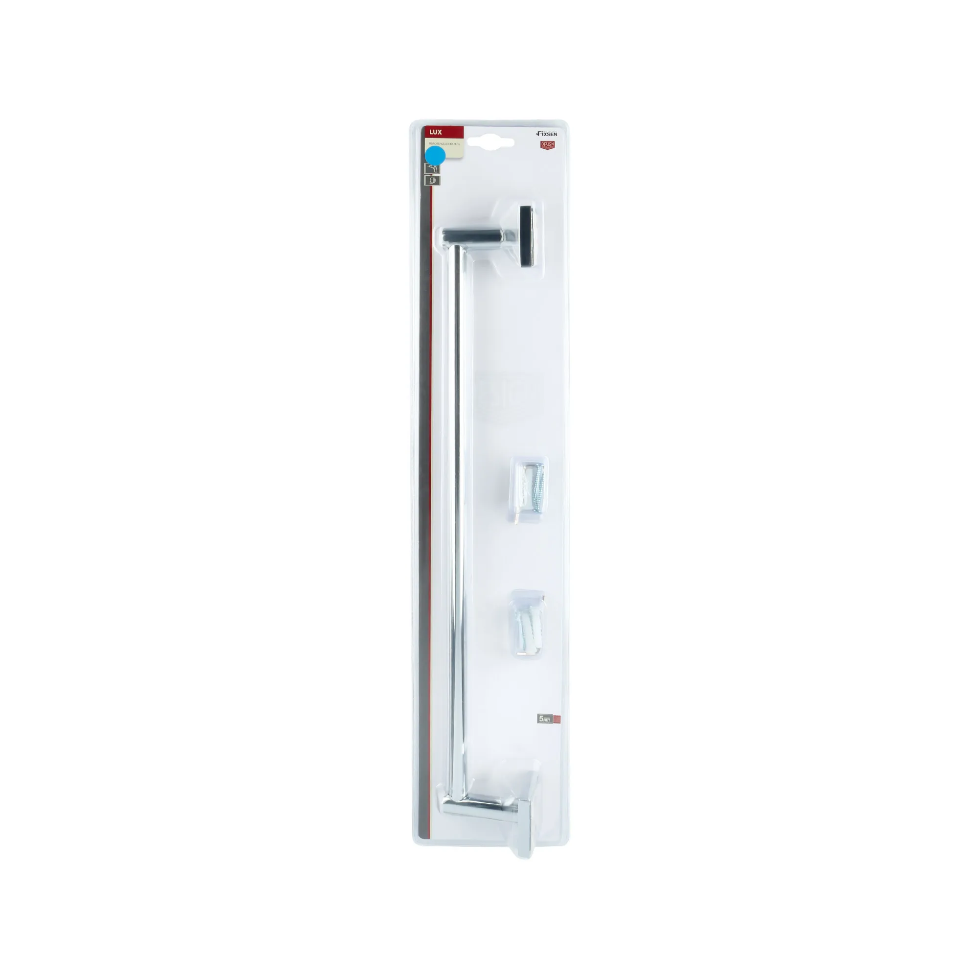 Полотенцедержатель трубчатый Fixsen Lux Chrome, 45см, FX-15001