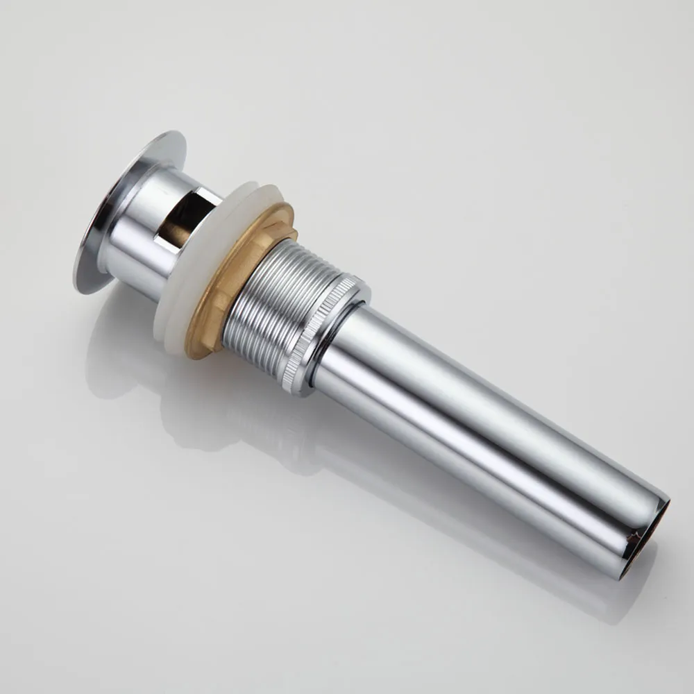 Донный клапан с переливом Frap F66-2, хром