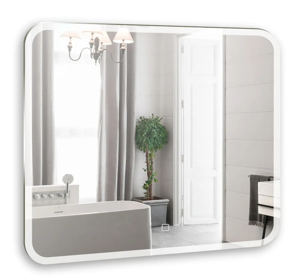 Зеркало SILVER MIRRORS 800*680 Сенсорный выключатель Стив (ФР-00001137)