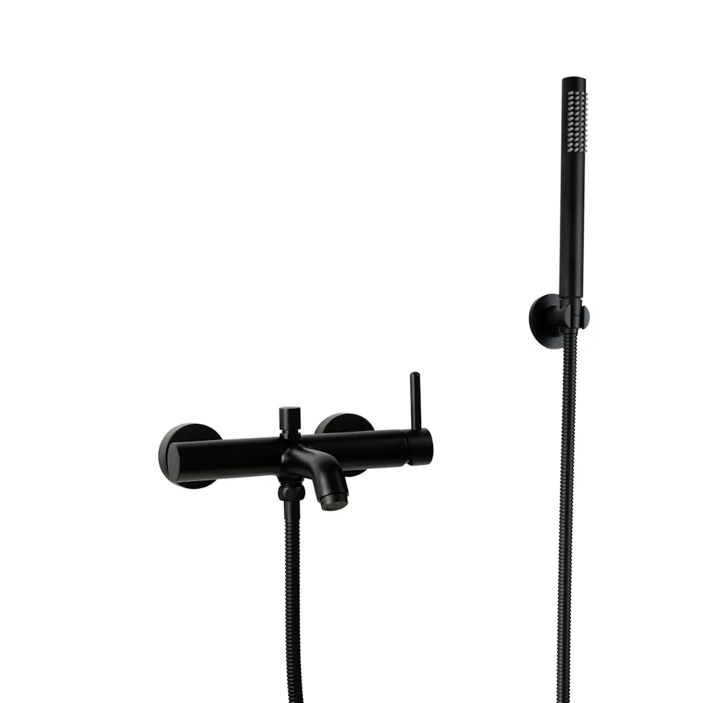 Смеситель для ванны FILARETE Roun FL2120BL, черный