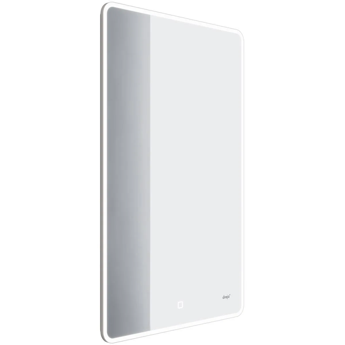 Зеркало Dreja Point 50x80 см, белый