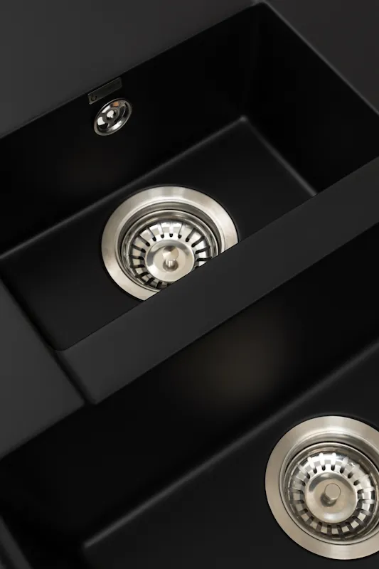 Кухонная мойка Grandex Aqua Topline 600114, черный