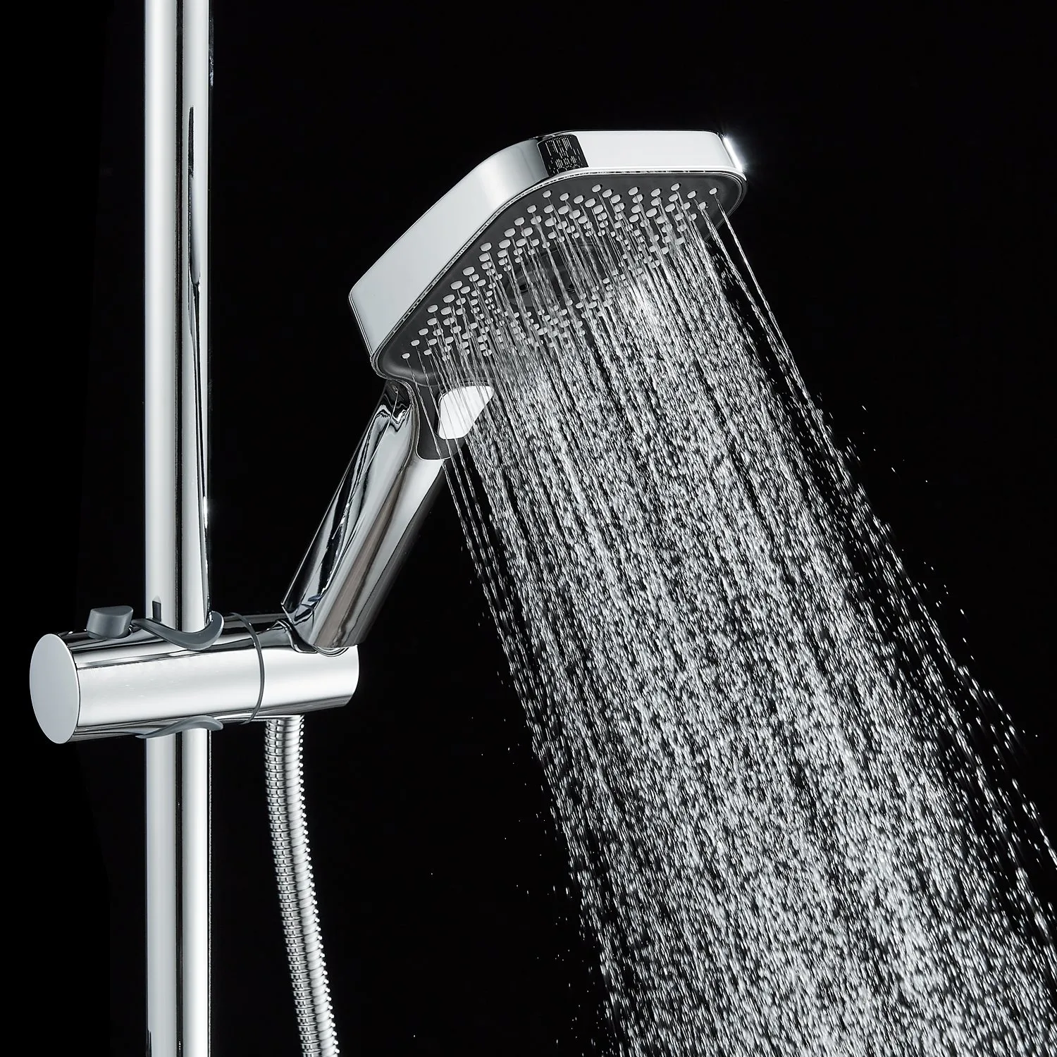 Душевая система Shevanik S9636, хром