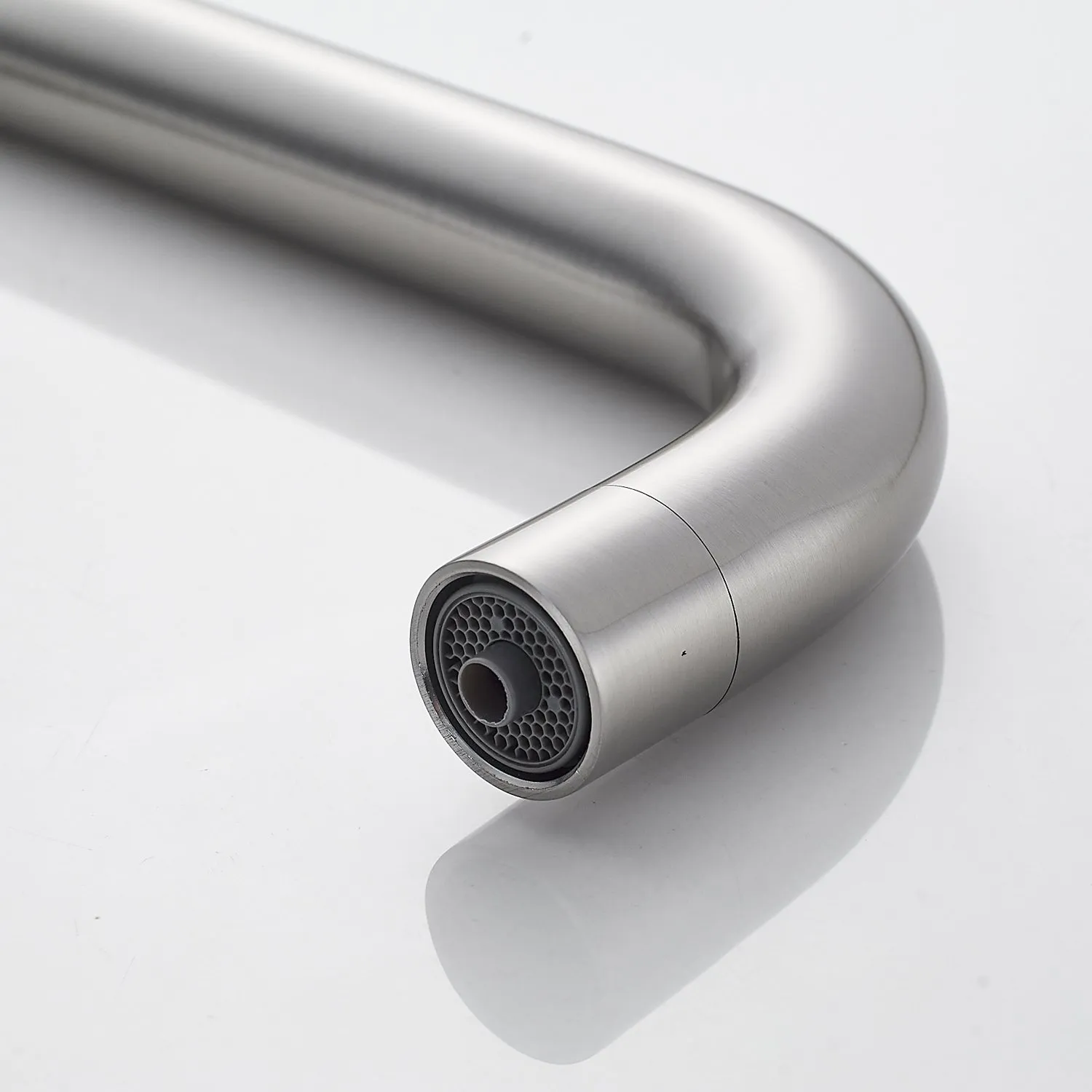 Смеситель для кухни с подключением фильтра воды Raffine F118L, сатин