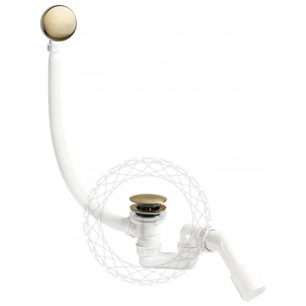 Слив-перелив (автомат, 90 см.) FILARETE FL90BR, бронза