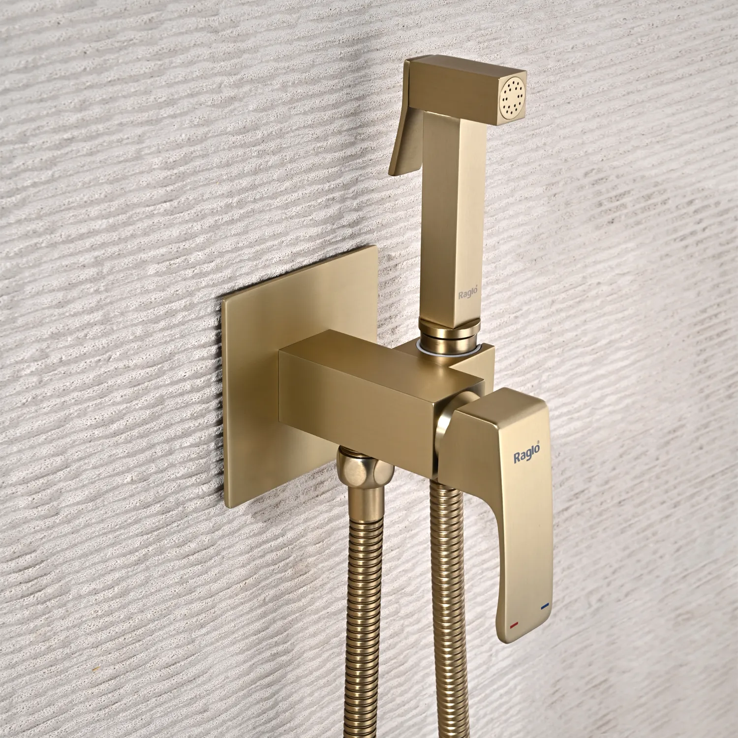 Смеситель Raglo встраиваемый с гигиеническим душем (R01.52.03)