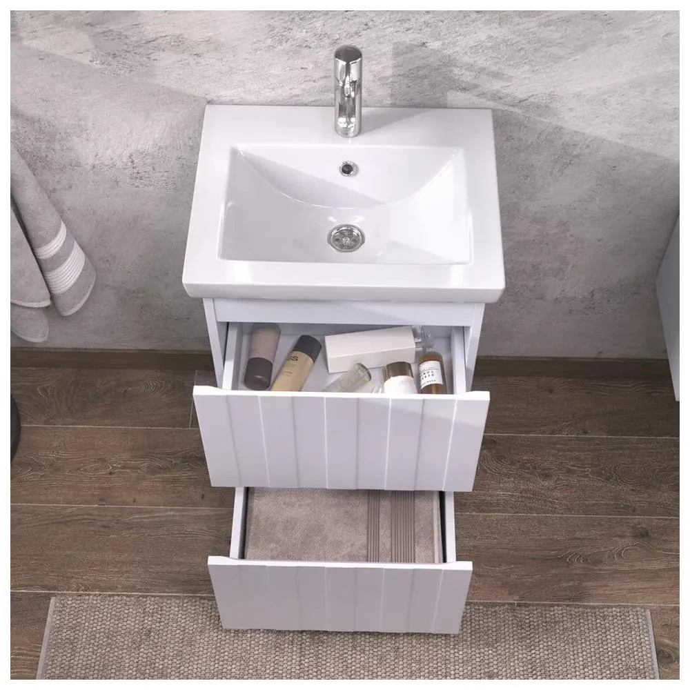 Тумба с раковиной напольная VIGO Finlay 320-com, 50 см