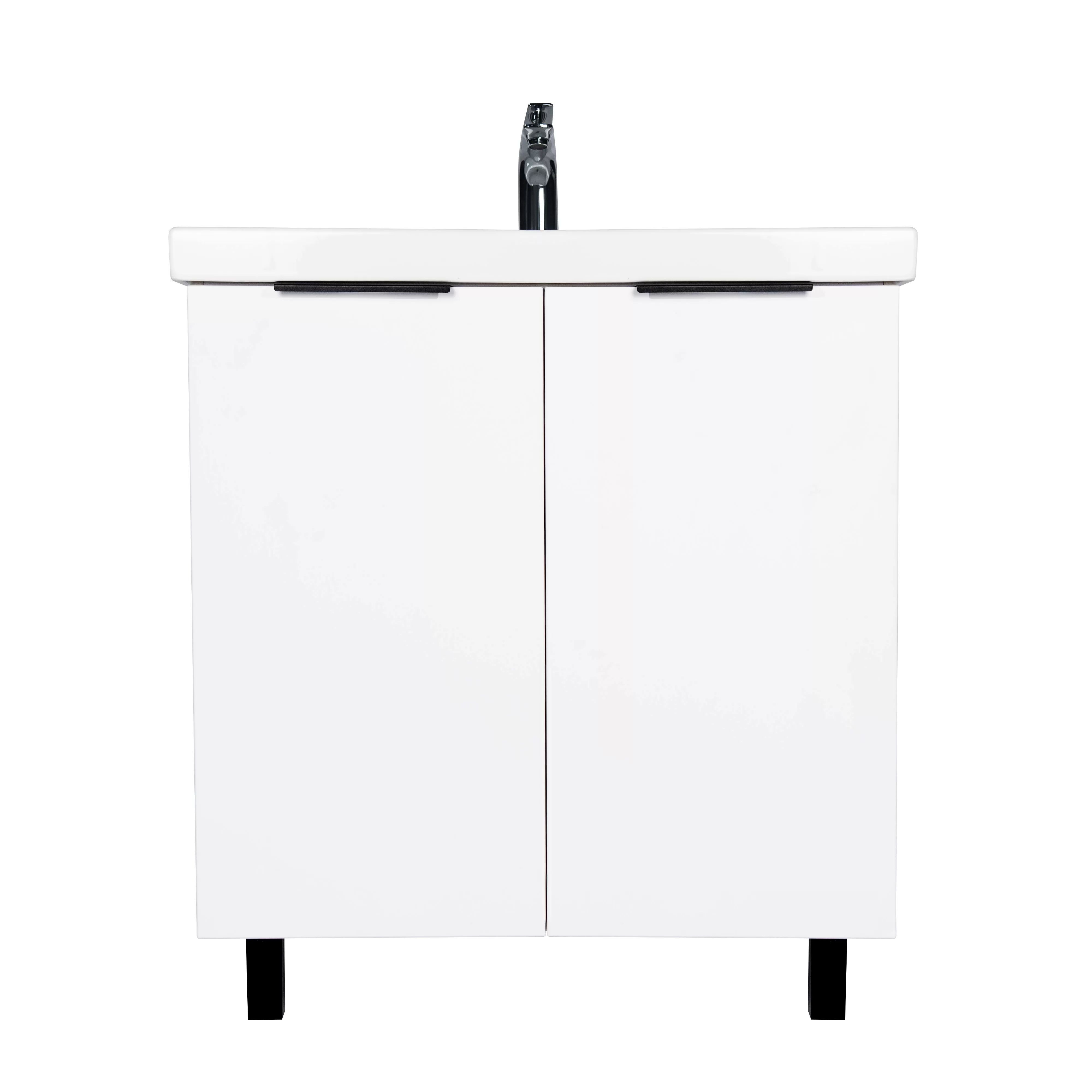 Тумба VIANT "Берлин" MODUO 80 2 ств белая 441х766х820 (VBER80MDBEL-T2ST)