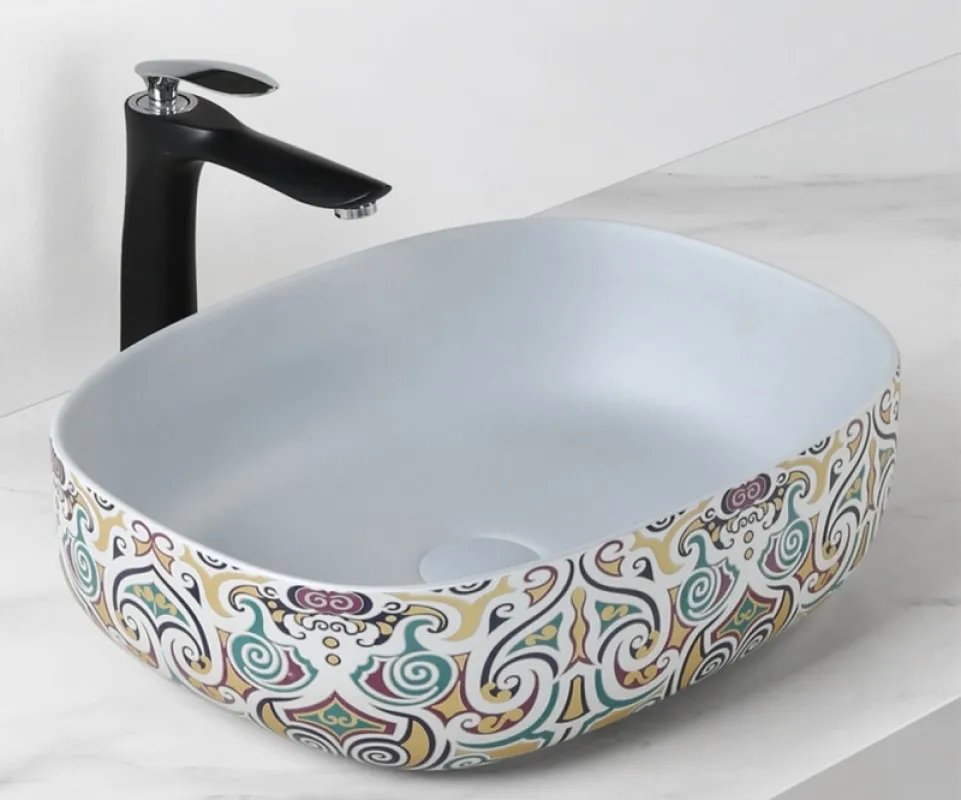 Раковина чаша Bronze de Luxe MURANO 4035, разноцветная