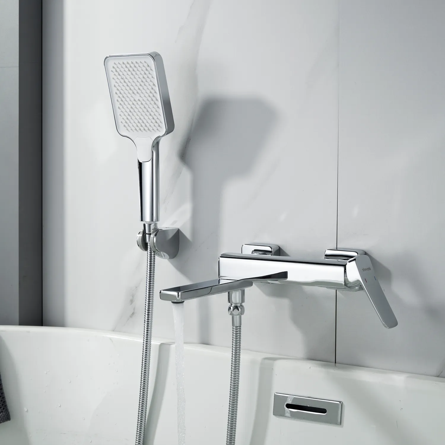 Смеситель для ванны Shevanik S9952, хром