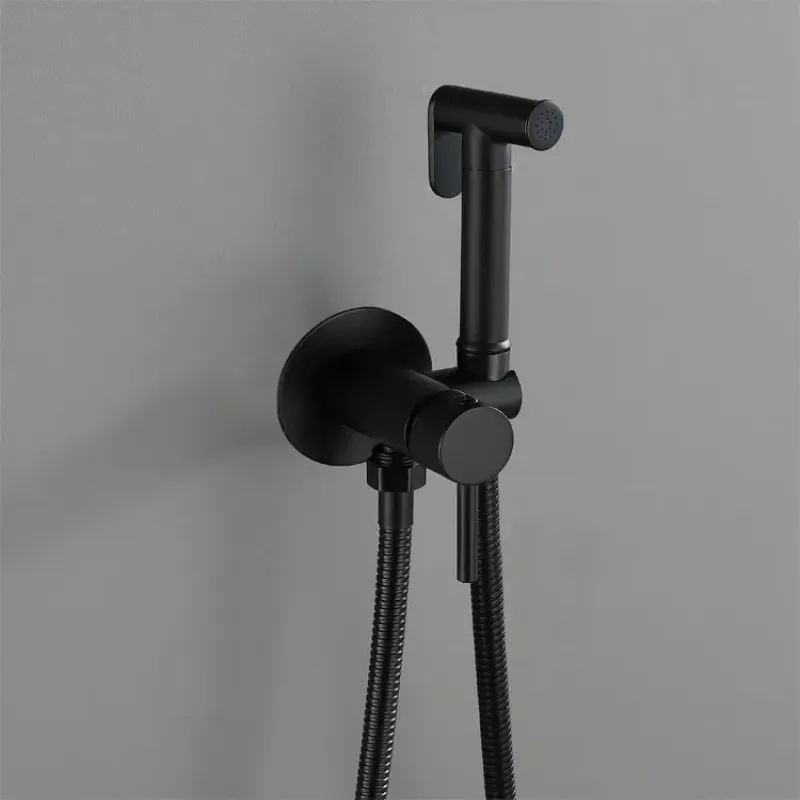 Гигиенический душ со смесителем Maretti Eleganza ENB30RV65, черный