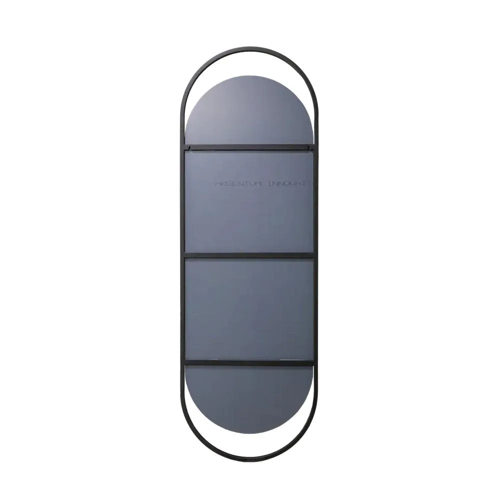 Зеркало Silver Mirrors Alba 500х1500 (металлическая рама, цвет черный)