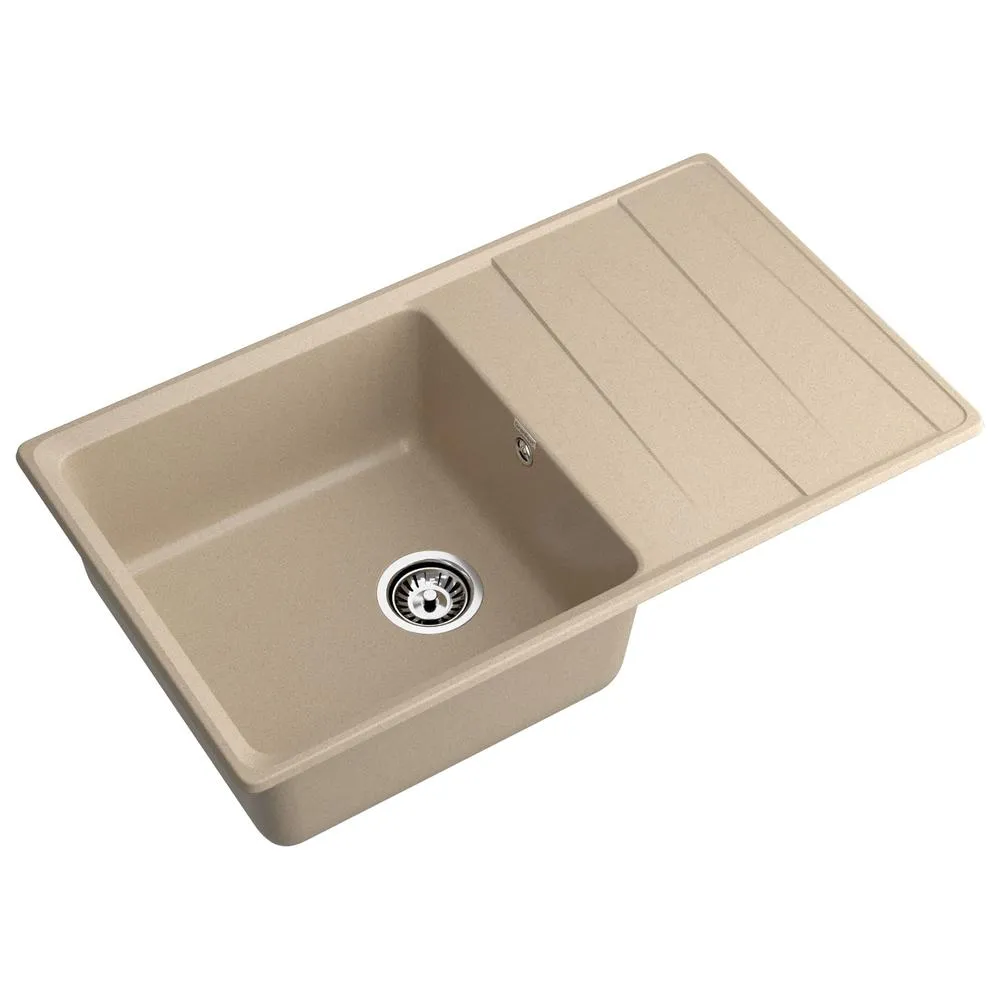 Кухонная мойка GranFest LEVEL 860L, песочный