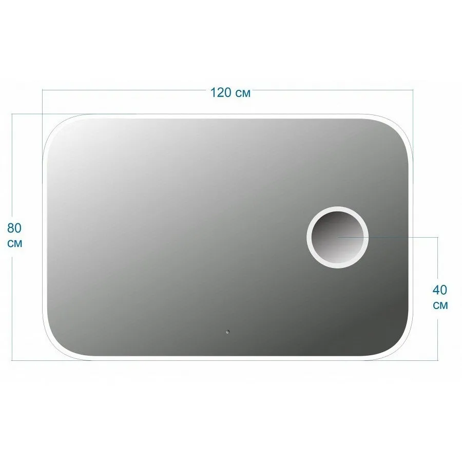 Зеркало Maretti Florenza FL1412080P19EL 120x80 см