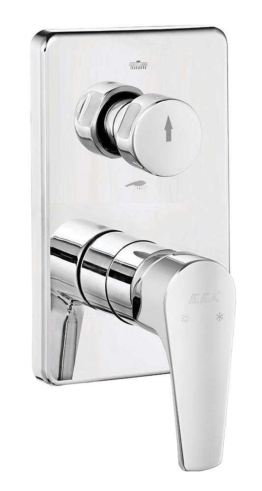 Смеситель E.C.A NIOBE для душа 2 режима(внешняя часть) (102167213EX-KDE)