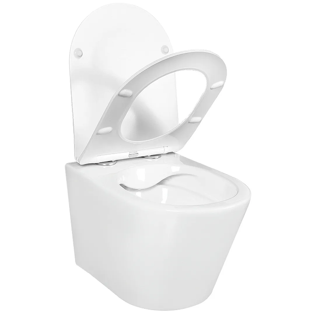 SET AQUATEK ВЕГА-1905-013 (рама AQUATEK Standard INS-0000012 с клавишей KDI-0000013 и крепежом KKI-0000002+унитаз ВЕГА AQ1905-00 с тонким сиденьем sc