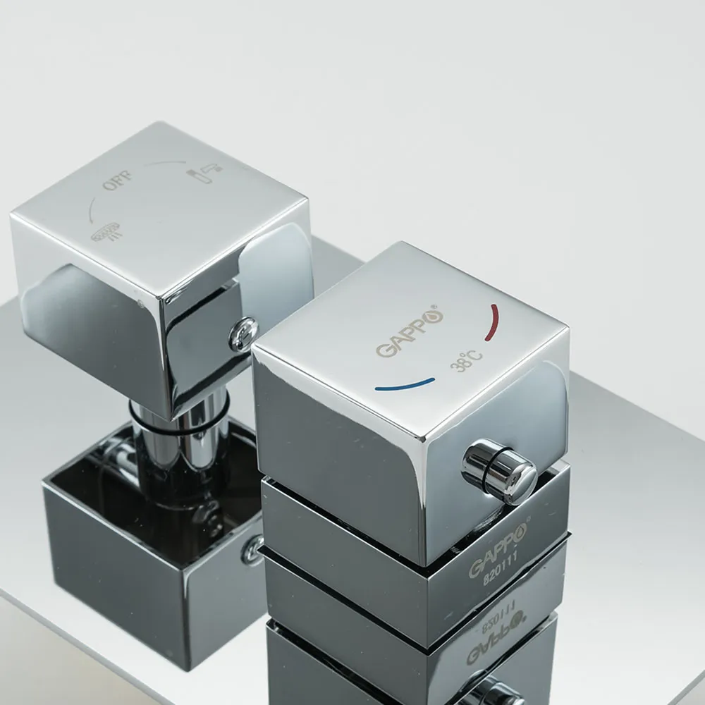 Душевая система встраиваемая GAPPO G7107-40, хром