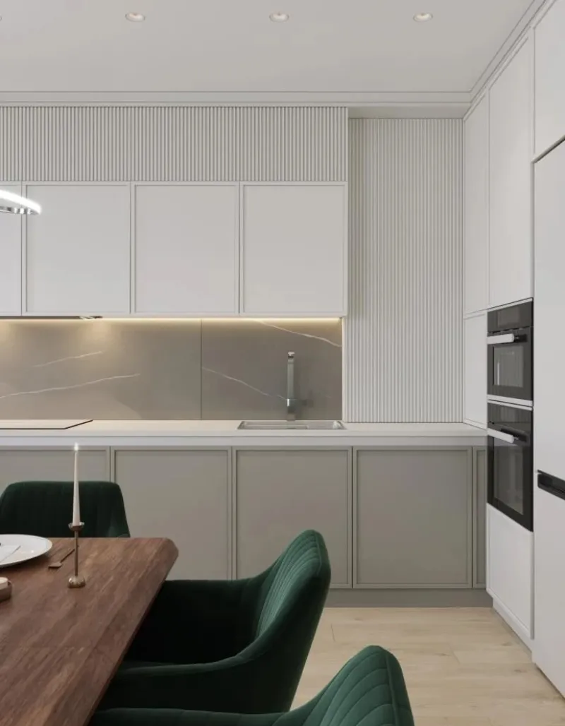 Смеситель для кухни Knotlor KN-21, хром