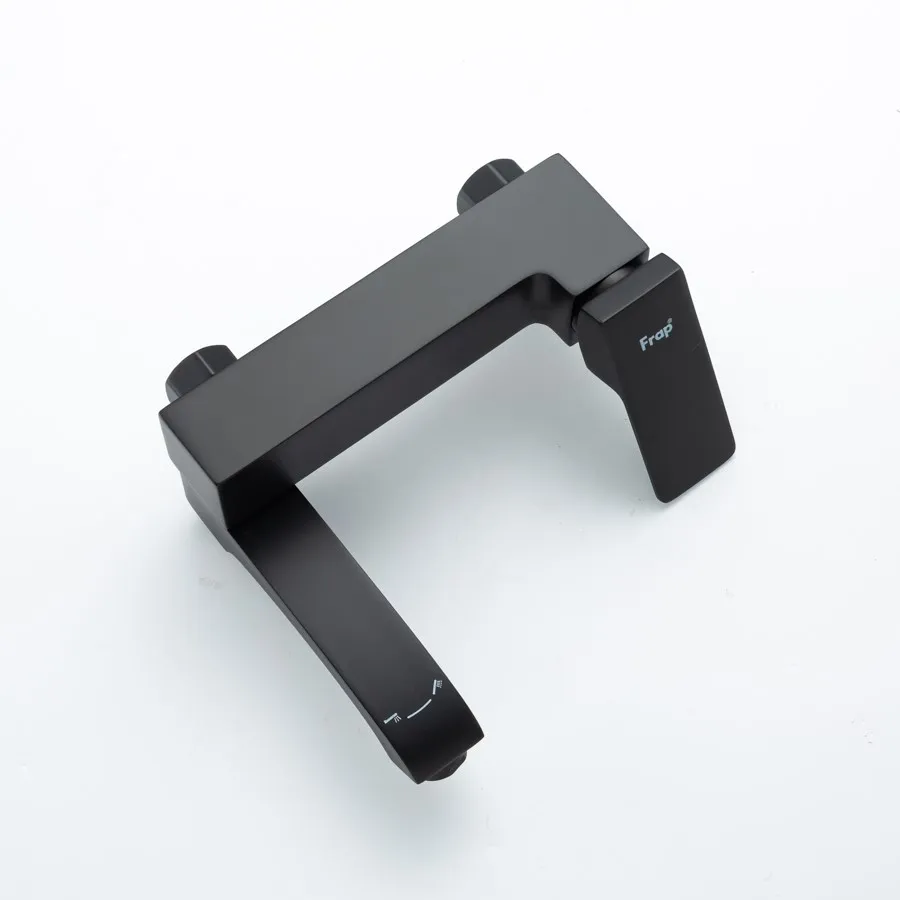 Смеситель для ванны FRAP F3276-6, черный