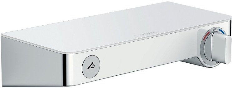 Термостат Hansgrohe Ecostat Select для душа с кнопками управления бел/хром (13171400)