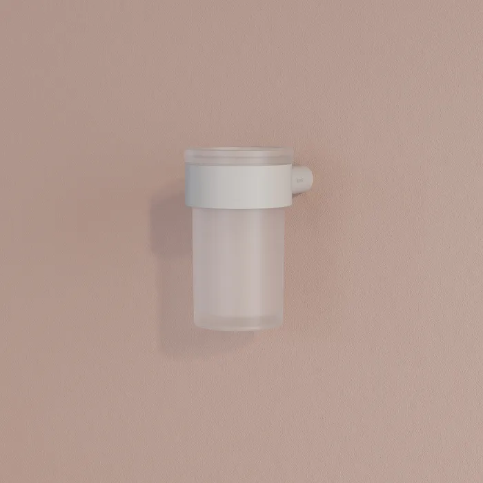 Стакан, нержавеющая сталь, Petite, белый матовый, IDDIS, PETWTSGi45