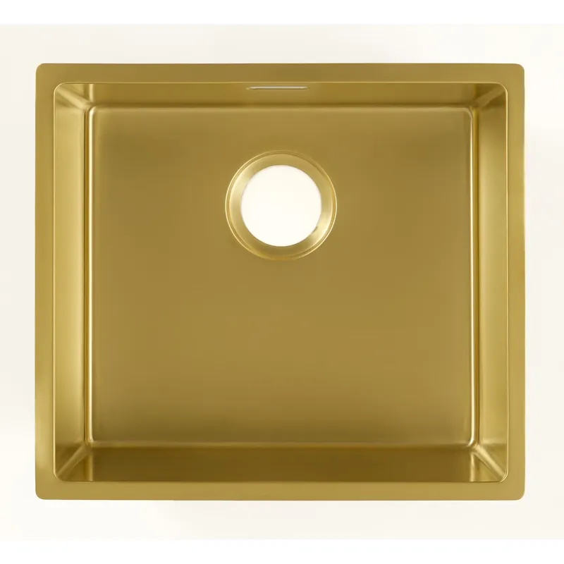 Кухонная мойка Grandex Aqua Optima 5010861, золото