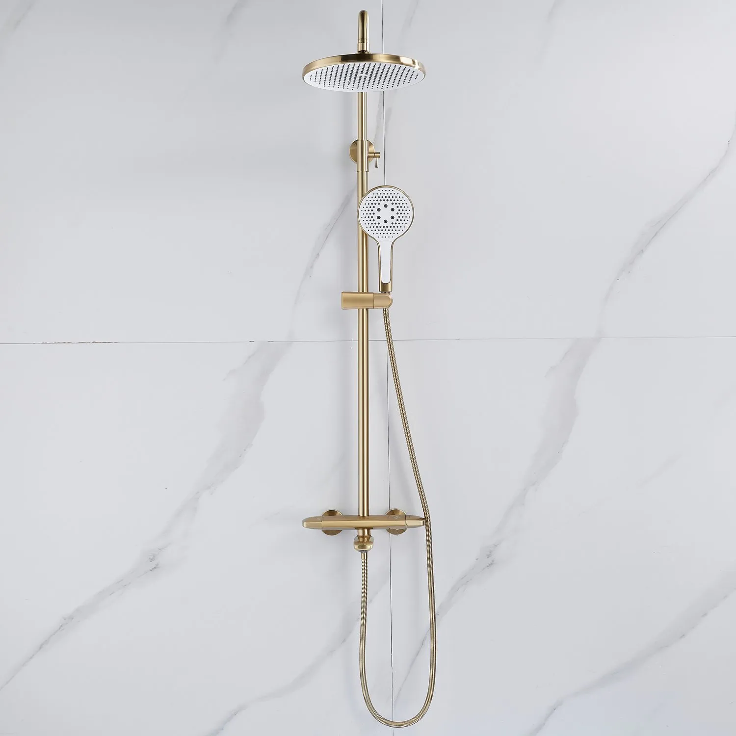 Душевая система Rose R3936G, золотой сатин