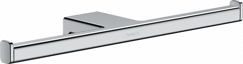 Двойной держатель для туалетной бумаги HANSGROHE AddStoris Хром (41748000)