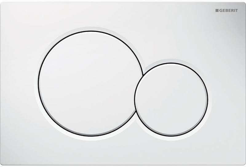 Кнопка для инсталляции Geberit Sigma 01 (белый) (115.770.11.5)