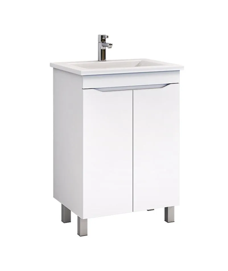 Тумба с раковиной напольная VIGO Grani tn.GRI.ELI.60.2D, 60 см