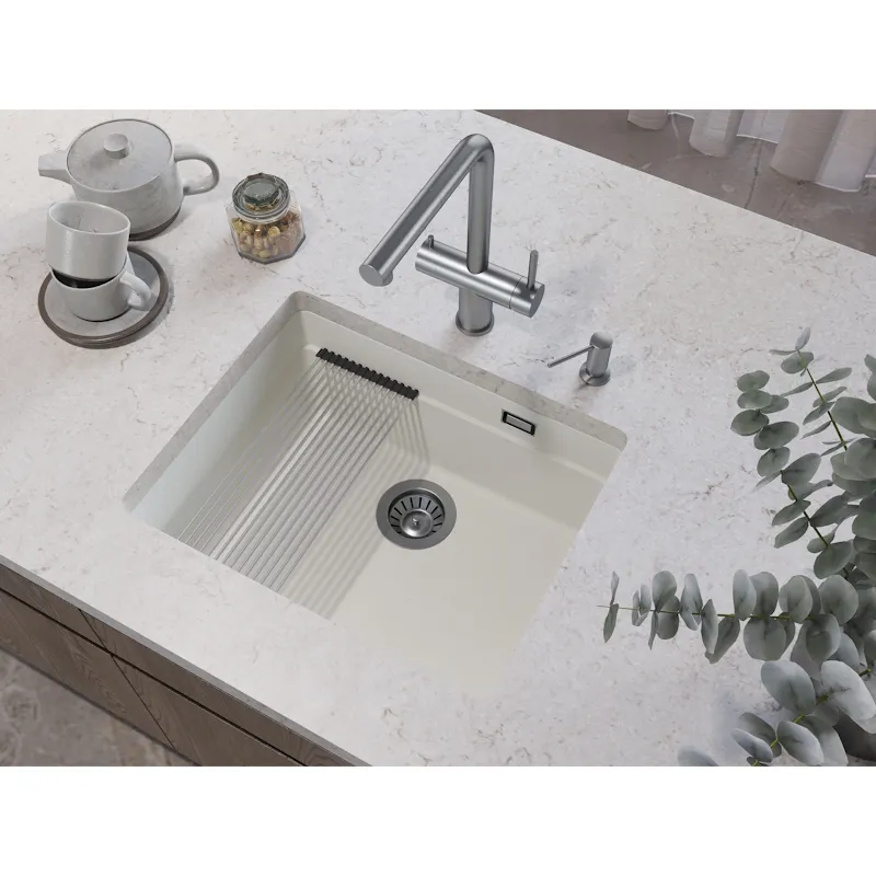 Кухонная мойка Grandex Aqua Comfort 500201, белый