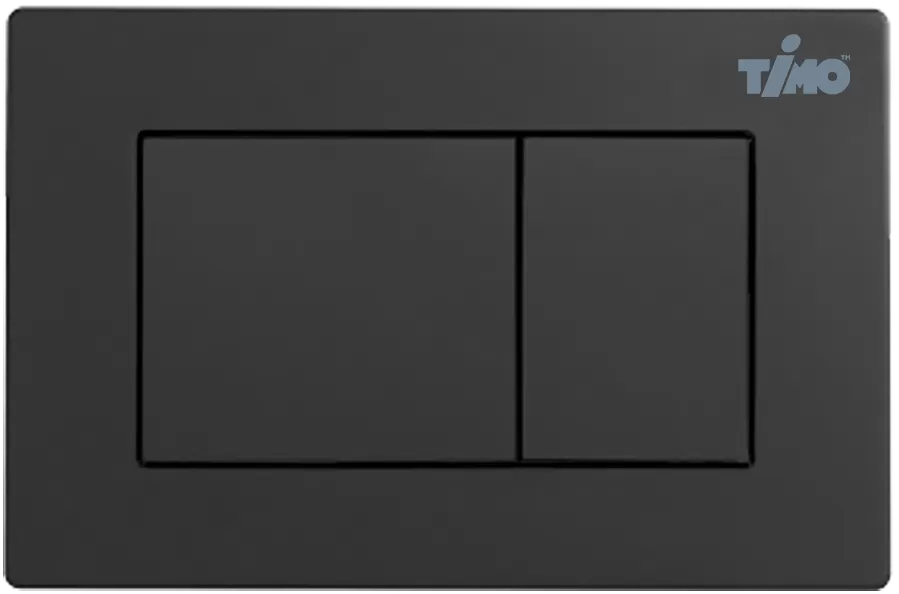 Кнопка смыва TIMO REKO 250x165 matt black (FP-004MB)