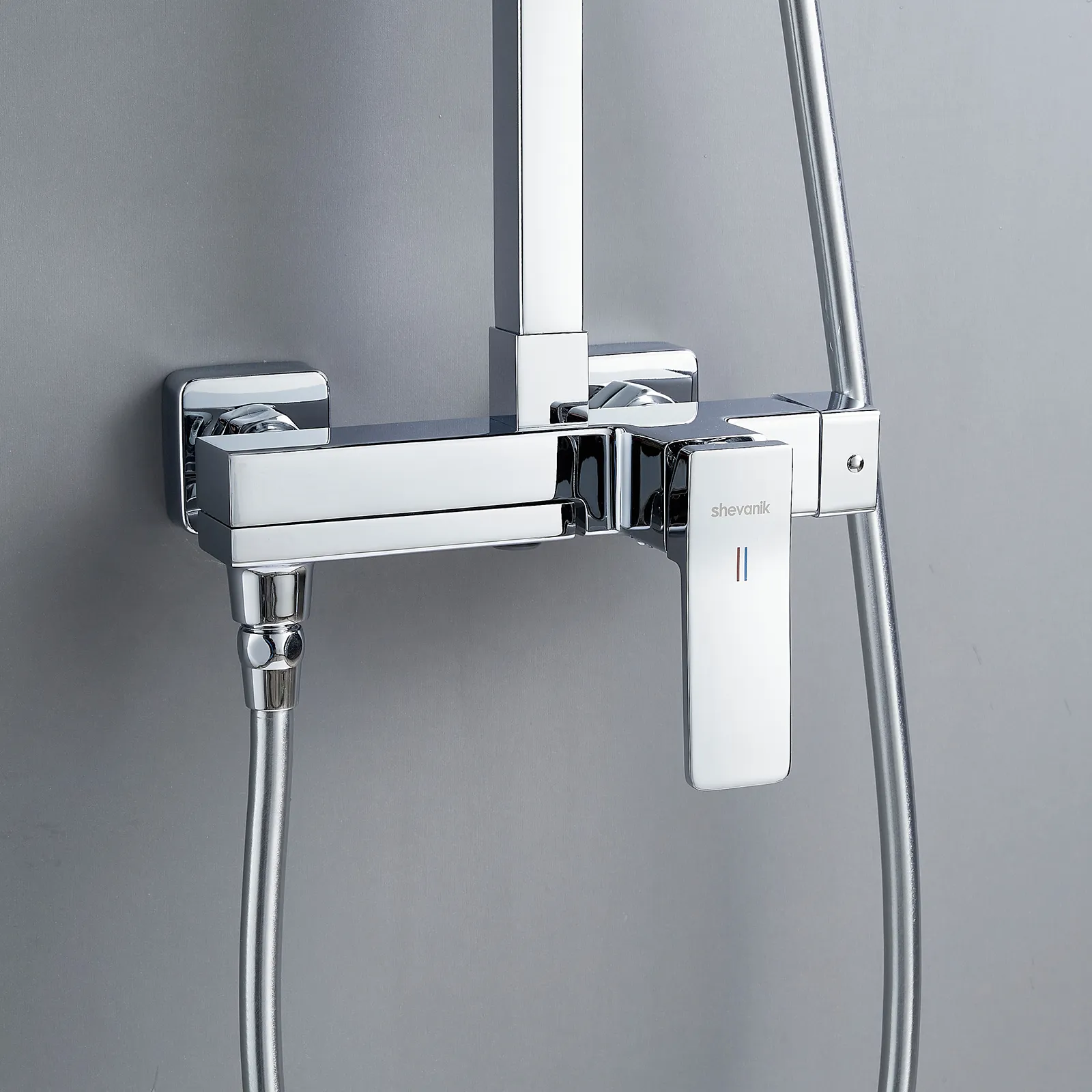 Душевая система Shevanik S4636, хром