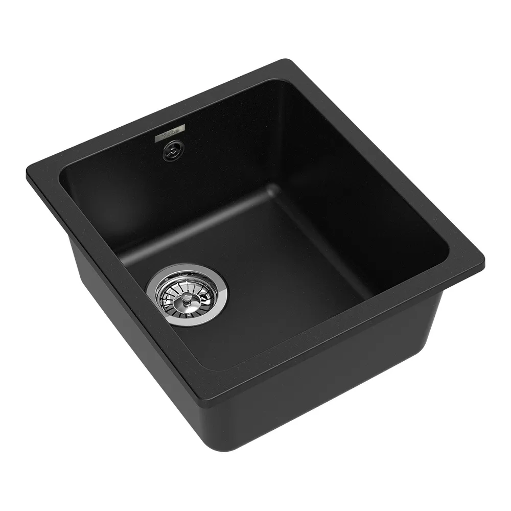 Кухонная мойка Rivelato BERKANA BK-35, черный