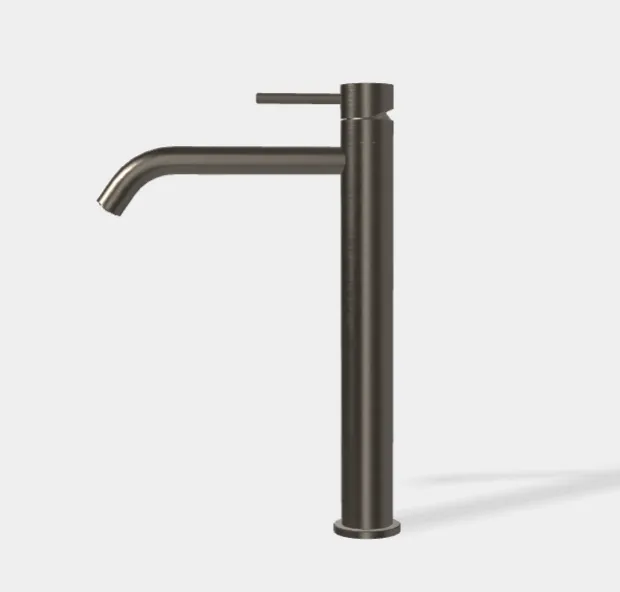 Смеситель для раковины Fima Carlo Frattini Spillo Up, хром черный брашированный (F3031/HXSCS)