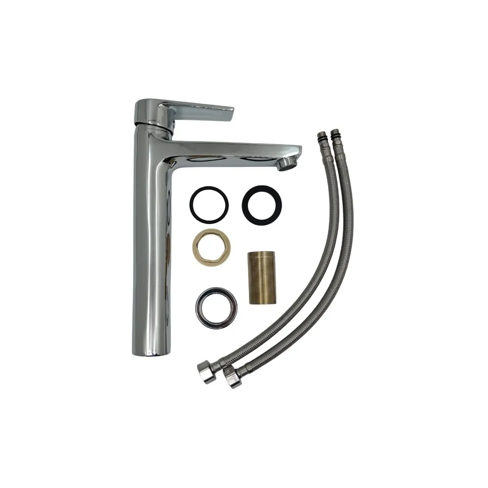 Смеситель для раковины высокий ESKO Budapest BT25M, хром