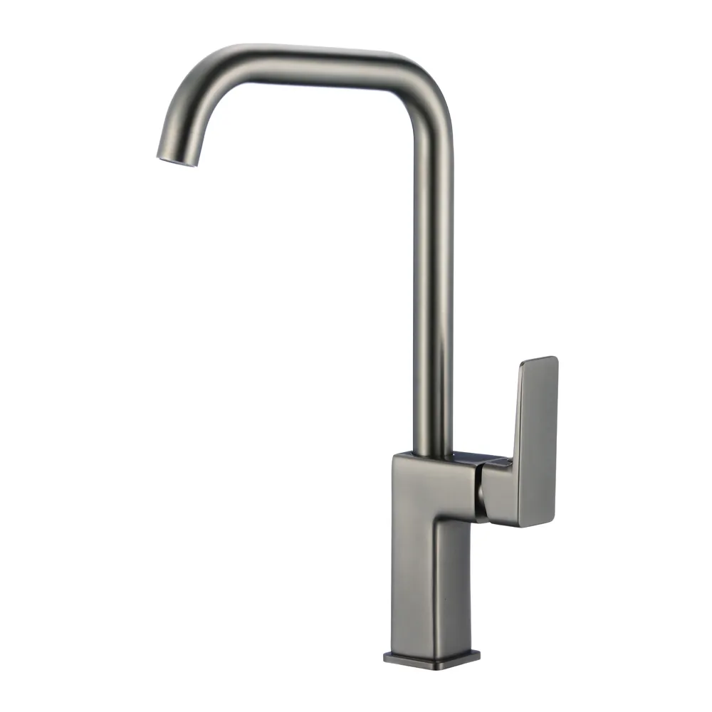 Смеситель для кухни WesnaArt NARCIS NAR06-150GM-25432, оружейная сталь