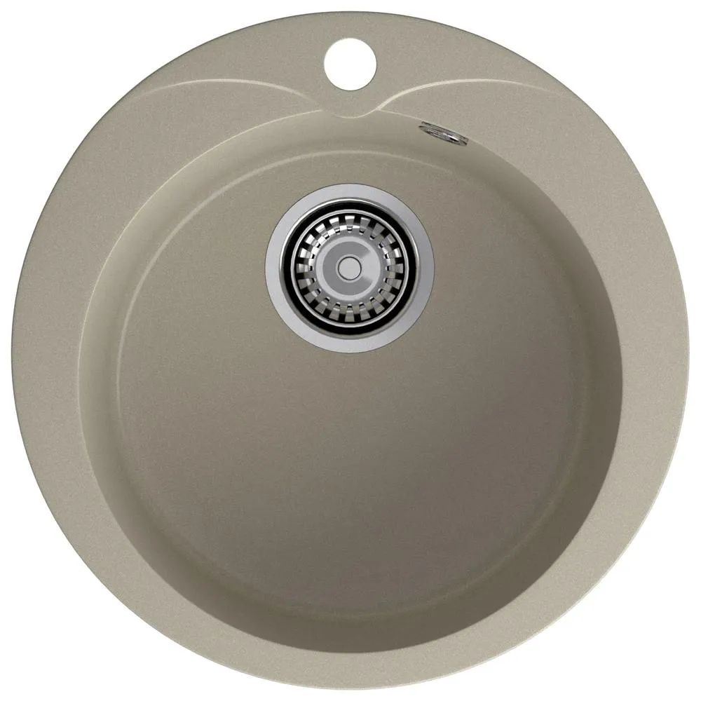 Кухонная мойка GranFest RONDO 480, топаз