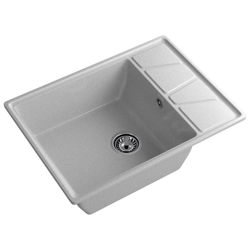 Кухонная мойка GranFest VERTEX 680L, серый