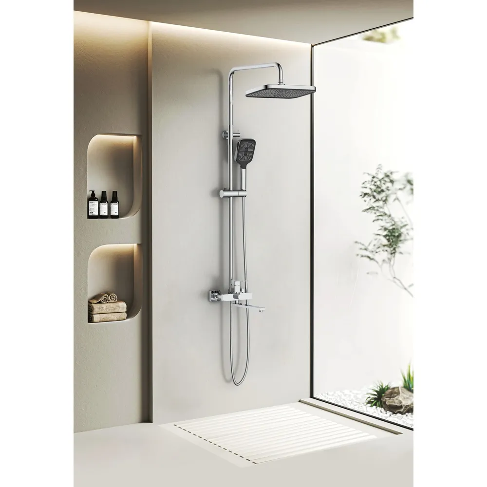 Душевая система Savol S-DG1145A, хром
